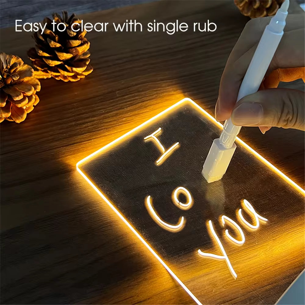 Glow-in-the-Dark Scribble Board: The Night Light That Doubles as Your Reminder Not to Forget Why You Got Out of Bed!