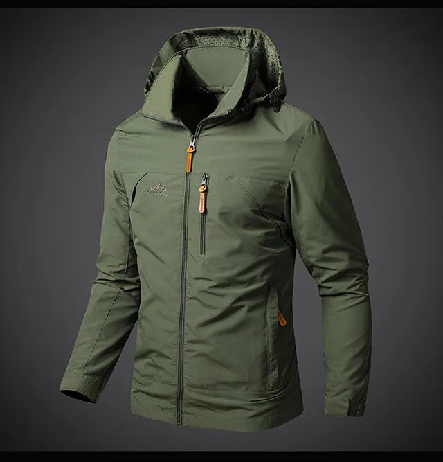 Men's assault jacket waterproof, windproof, outdoor fashion trend, multi-color selection, versatile assault jacket, oversized lo