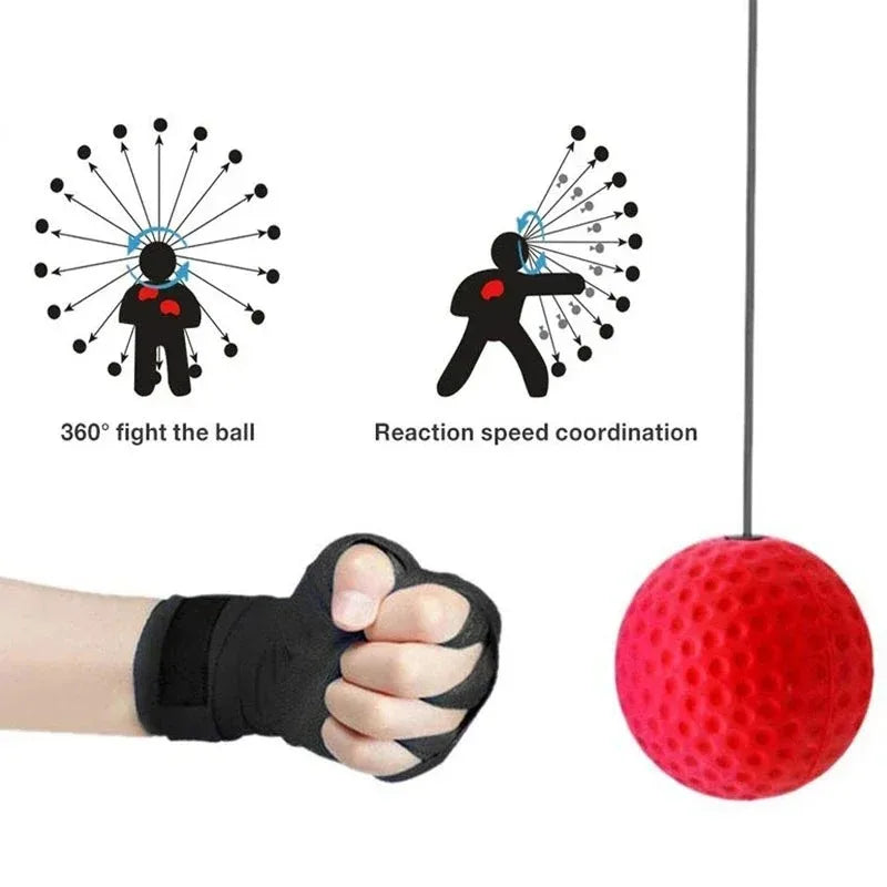 Punching Ball Training Boxing Reflex Ball Home Fitness Exercise