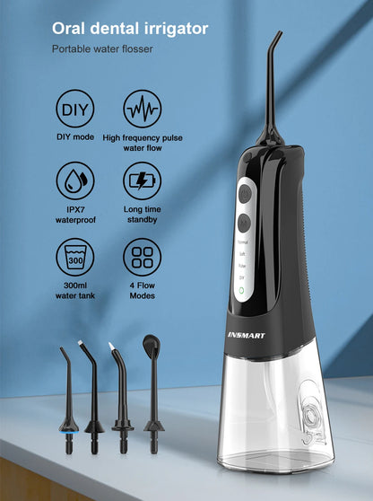 Portable Dental Water Jet Floss