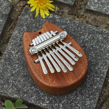 1PC Mini Kalimba 8 Key Thumb Piano Cute Instrument Portable for Beginners Exquisite Gift Set for Kids Mini Instruments Kalimba